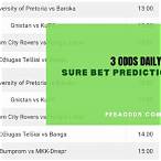 sure bet prediction for today